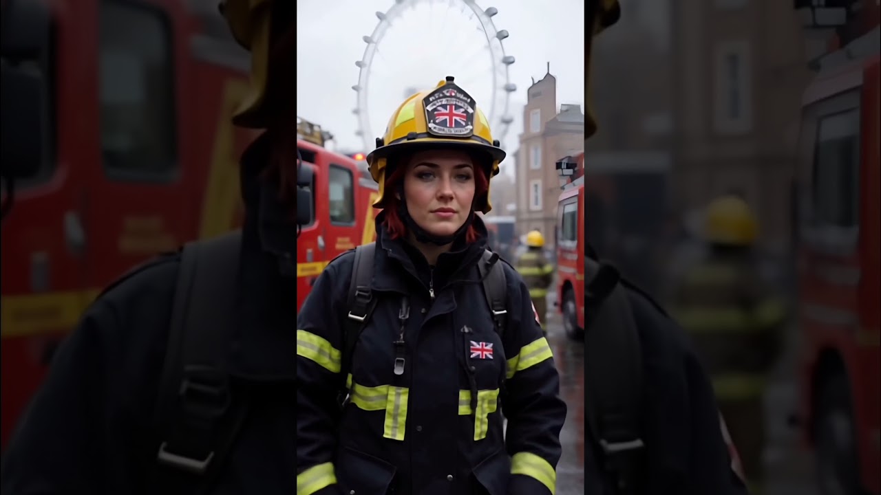 What would it be like if every country had a female firefighter? #aiartmodellookbook #aiart #flux