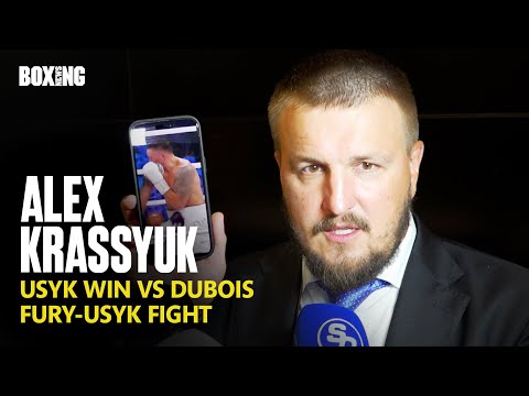 Oleksandr Usyk Promoter Alex Krassyuk Reacts To Dubois KO Win