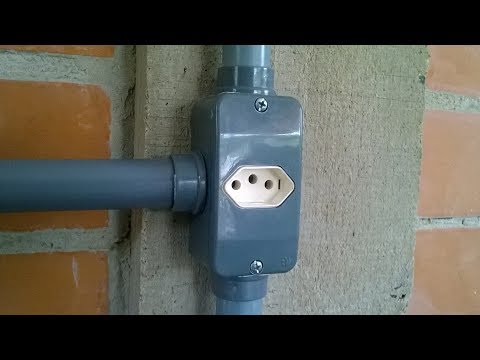 Instalação Elétrica na Prática  - Emendas e instalação de tomadas - Vídeo 04