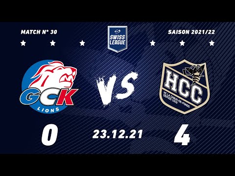 23.12.2021 GCK Lions - HC La Chaux-de-Fonds (0-4)