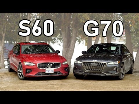 2019 Volvo S60 vs 2019 Genesis G70 // Rise Of The Underdogs