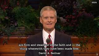 In the Space of Not Many Years  |  David A. Bednar  |  October 2024 General Conference Address