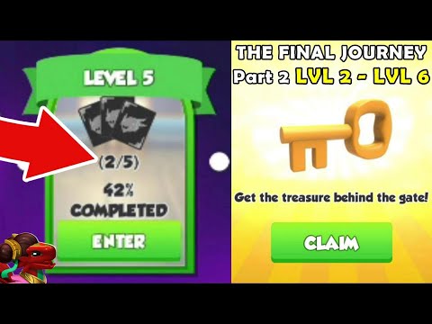 KEY TO LEVEL 6! Level 2 to Level 6 FULL GAMEPLAY WALKTHROUGH! - The Final Journey PART 2 - DML #1417