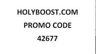 HOLYBOOST PROMO CODE! 1$ FREE