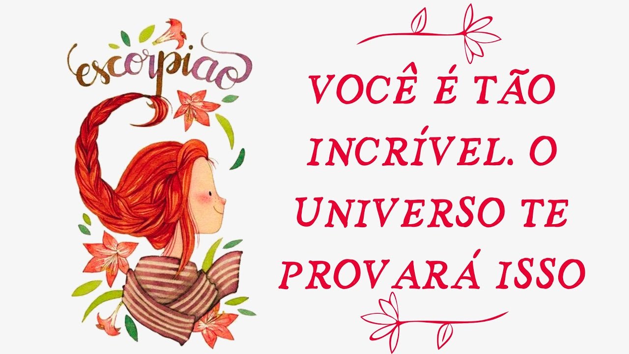 ESCORPIÃO♏️VOCÊ É TÃO INCRÍVEL, O UNIVERSO TE PROVARÁ ISSO- #escorpião  #signos #tarot