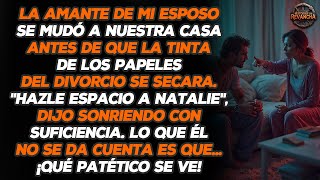 La amante de mi esposo se mudó a nuestra casa. Mi esposo: "Hazle espacio a ella..."
