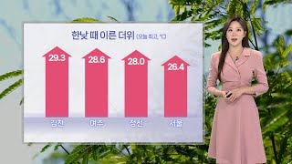 [날씨] 한낮 때 이른 더위, 일교차 커…서울 등 곳곳 건조특보 / 연합뉴스TV (YonhapnewsTV)