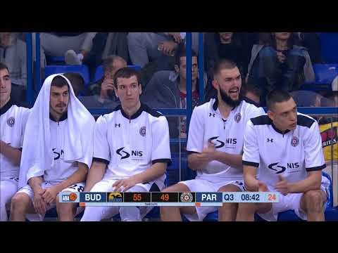 ABA Liga 2017/18 highlights, Round 10: Budućnost VOLI - Partizan NIS (2.12.2017)