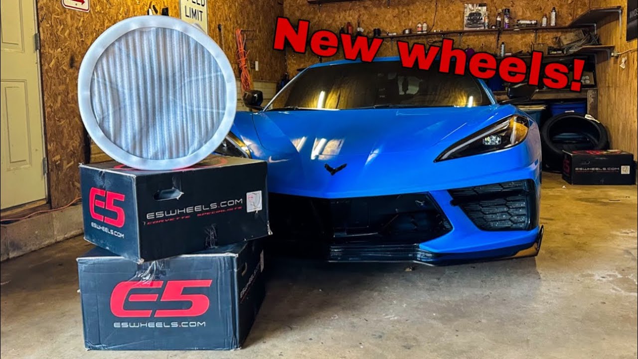 The BEST Looking Wheels For The C8 Corvette! (Unboxing)