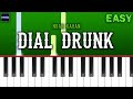 Noah Kahan - Dial Drunk (Piano Tutorial)