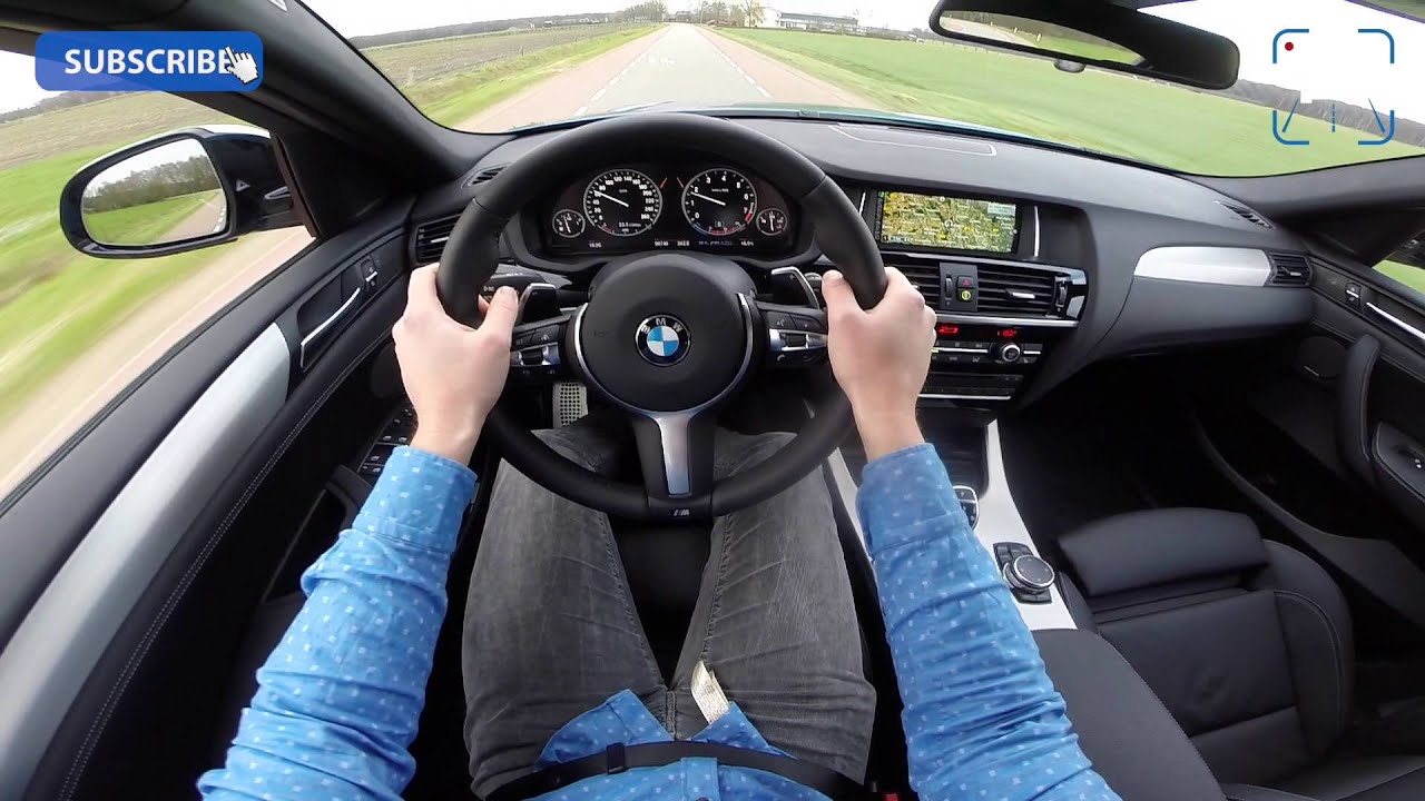 POV 2016 BMW X4 M40i Test Drive & Sound