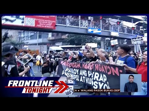 Kabi-kabilang rally, idinaos kasabay ng ika-51 anibersaryo ng Martial Law Frontline Tonight