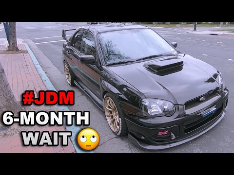 AGGRESSIVE Rear Diffuser! HKS CARBON FIBER 2004 Subaru WRX STI