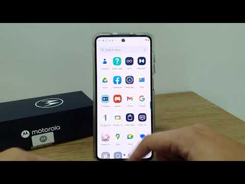 Applications pre-installed on the Moto G50
