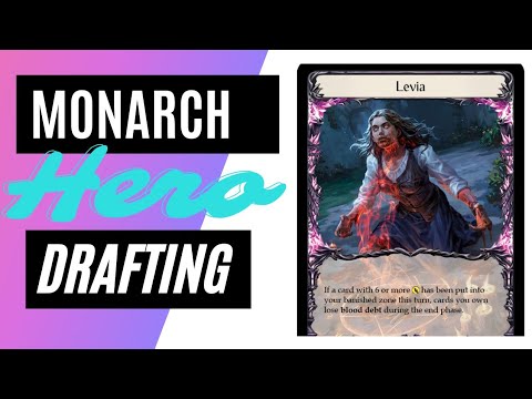 Hero spotlight Levia Shadow Brute. Flesh and Blood Monarch limited.