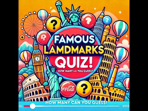 Ultimate Famous Landmarks Quiz | 20 Landmarks You Must Know!