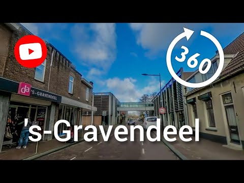 Rondrit 360°door het centrum van 's-Gravendeel | 5.6K