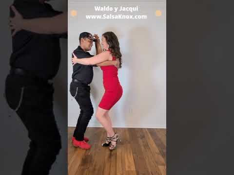 Salsa Turn El 35 | Salsa Turn Patterns On 1 | How To Salsa Dance With Waldo y Jacqui