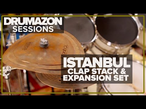 Istanbul Agop Clap Stack Signature Effect Cymbals 3 piece & 2 piece Expansion Set, Drumazon Demo