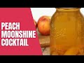 Peach Moonshine Cocktail