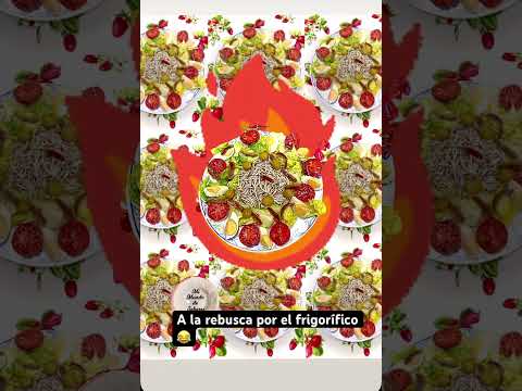 Rebusca por el frigorífico #tipsdecocina #food #cocina #ensaladasfaciles #canaldecocina #comida