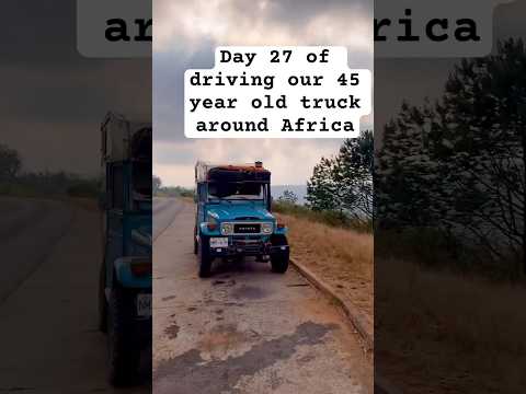 Thumbnail for Day 27 of driving our 45 year old truck around Africa - Malawi 🇲🇼 #shorts #viral by Toyota, Netherlands, Truck
