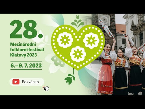 Pozvánka na Mezinárodní folklorní festival Klatovy 2023