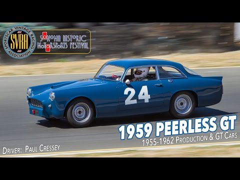 Thumbnail for SVRA Sonoma Historics - Group 3 Qualifying Race - 1959 Peerless GT by Car