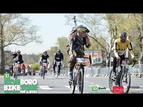 TD Five Boro Bike Tour 2022 | The Full Ride