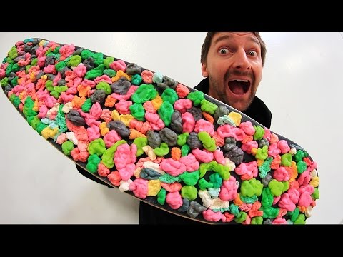 ALREADY BEEN CHEWED GUM GRIP TAPE | YOU MAKE IT WE SKATE IT EP 78