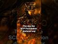 The SCP Foundation Declares War On Humanity