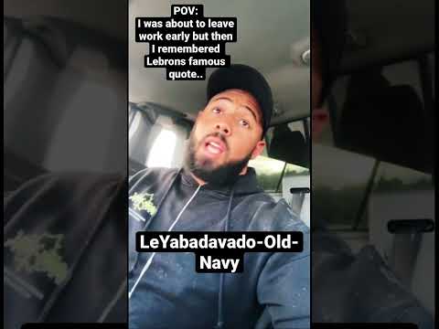 I was gonna leave work early until.. #shorts #motivation #lebronjames