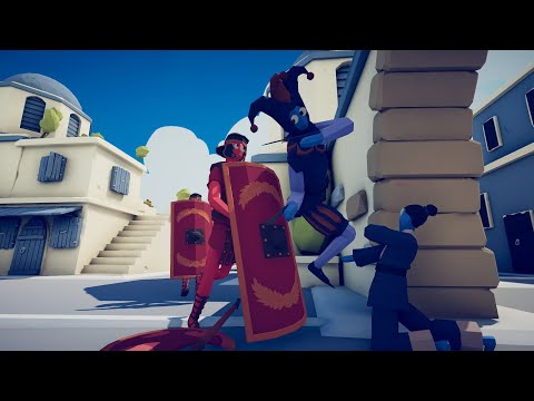 TABS 3v3 Me,Monk,Blunderbuss Vs. Every Kicker Units