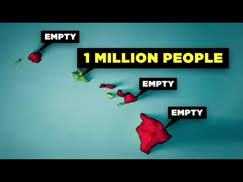 How the US Conquered Hawaii & Made it 91% Empty