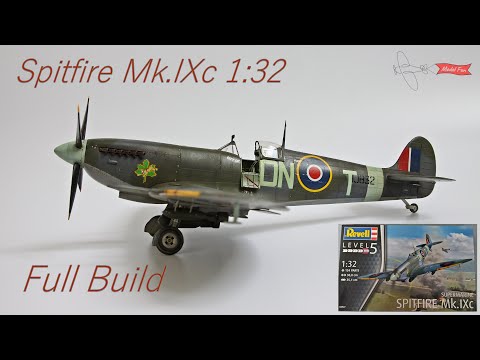 Spitfire Mk. IX 1:32 od Revell PEŁNA FOTOGRAFIA