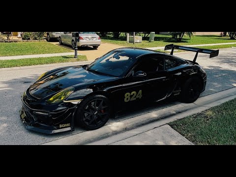 Straight piped 981 Cayman S