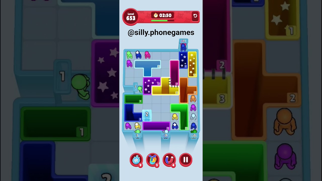 Drop Away Level 653 Walkthrough Solution