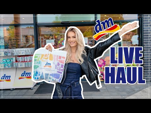 SHOP WITH ME - DM LIVE HAUL mit Neuheiten und spannenden Produkten 😍 I Cindy Jane