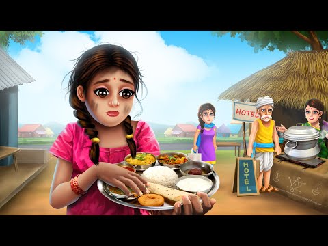 25 रुपये के होटल के लिए असीमित भोजन - UNLIMITED FOOD FOR 25RS | Hindi Moral Stories | Maja Dreams TV