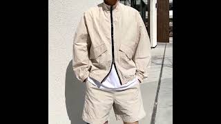 Download lagu 트렌드 투포켓 윈드 브레이커 집업 (4 color) mp3