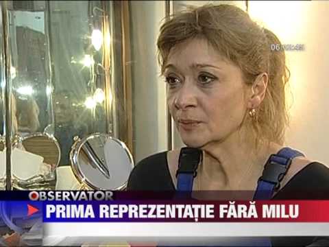 Catrinel Dumitrescu primul spectacol fara Milu 15 FEBRUARIE 2012