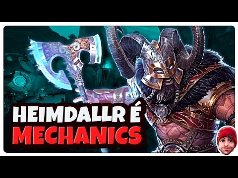 Como é SATISFATÓRIO jogar HEIMDALLR! Mechanics demais os portais! - Ranked Duelo