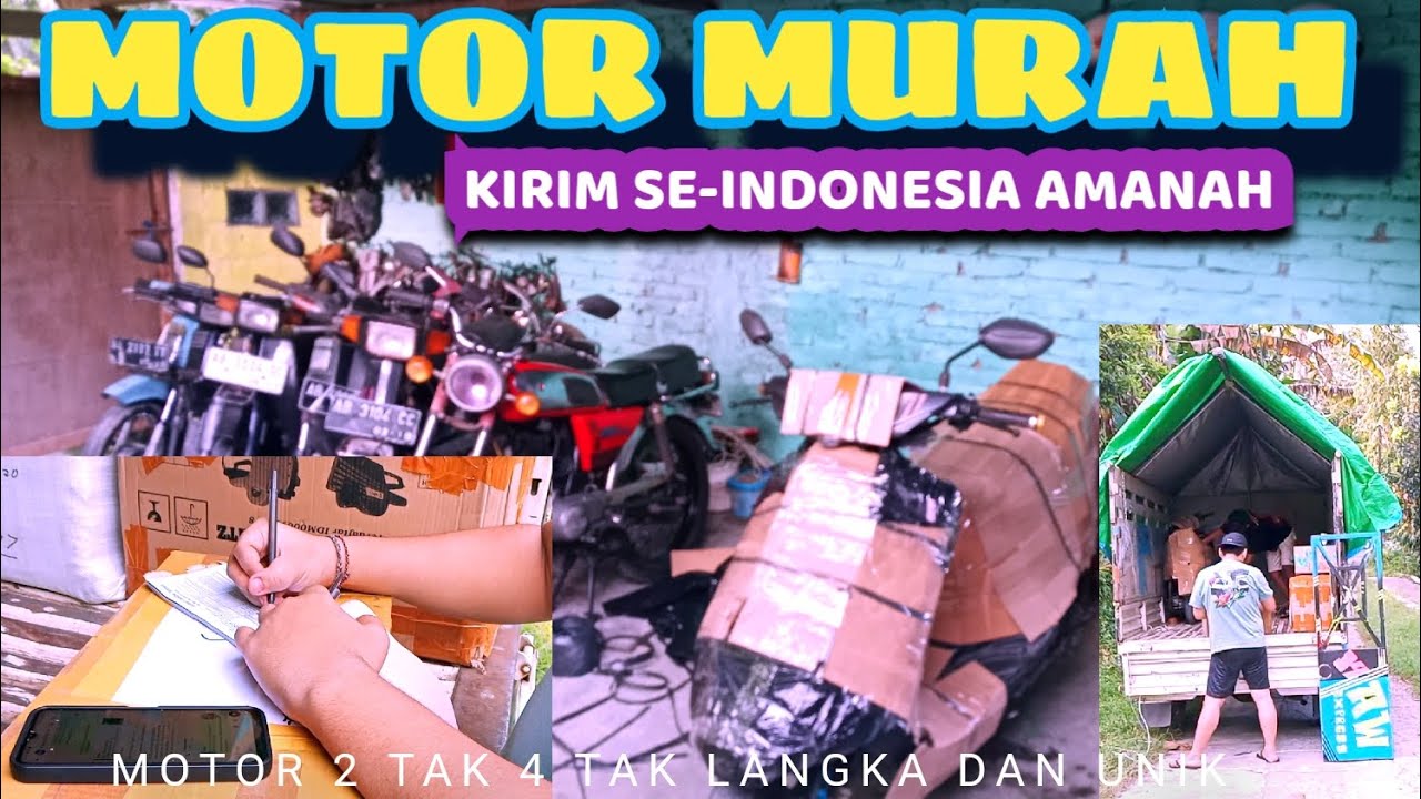 MOTOR MURAH KIRIM SE-INDONESIA AMANAH☝
