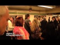 Rick Springfield performs I HATE MYSELF in the NYC subway 10/10/12