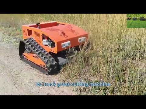 sprzedaż bezpośrednia z fabryki niska cena hurtowa zdalnie sterowana podkaszarka chwastów polowych