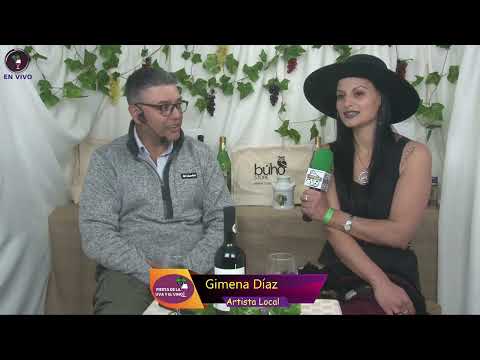 GIMENA DÍAZ DE CARRETA QUEMADA EN LA FIESTA DE LA UVA Y EL VINO