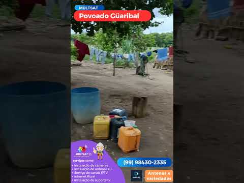 INSTALAMOS UMA CAMERA NO POVOADO GÜARIBAL EM BURITI BRAVO MA