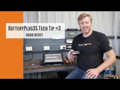 BatteryPlus35 (TechTip 3) Hard Reset Of Power Management System