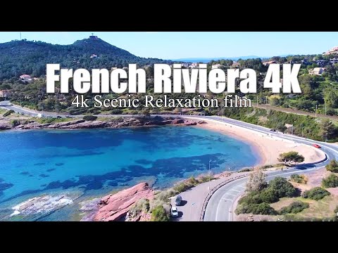 French Riviera 4K - Scenic Relaxation Film With Epic Cinematic Music