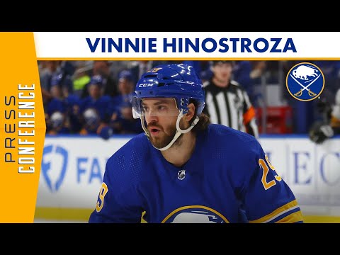 "Everyone On This Team Would Fight For Each Other" | Vinnie Hinostroza After Sabres Win